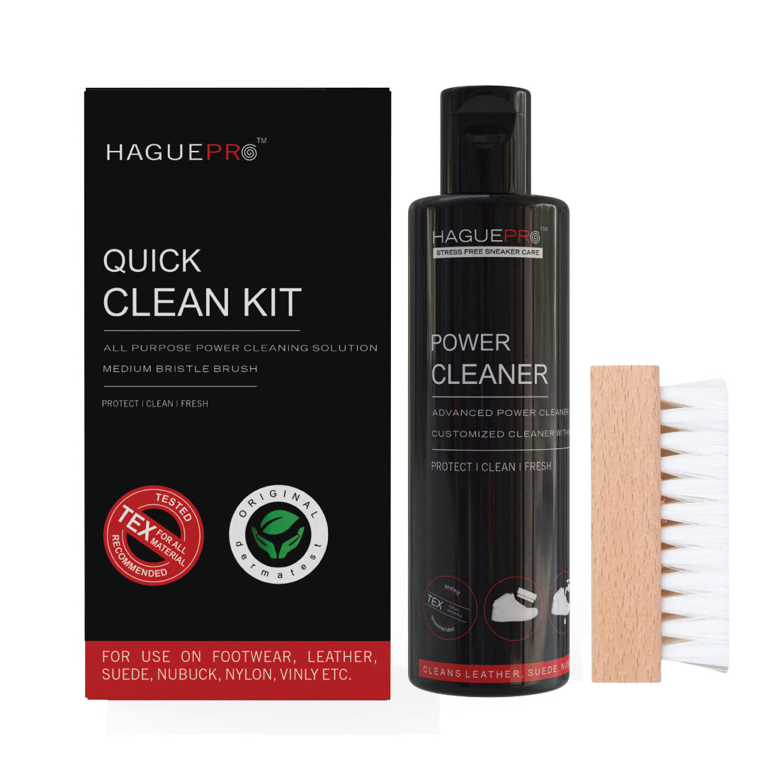 Quick Shoe Sneaker Cleaning Kit – Hague Protect