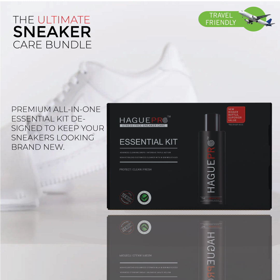 Essential Shoe & Sneaker Cleaning Kit.