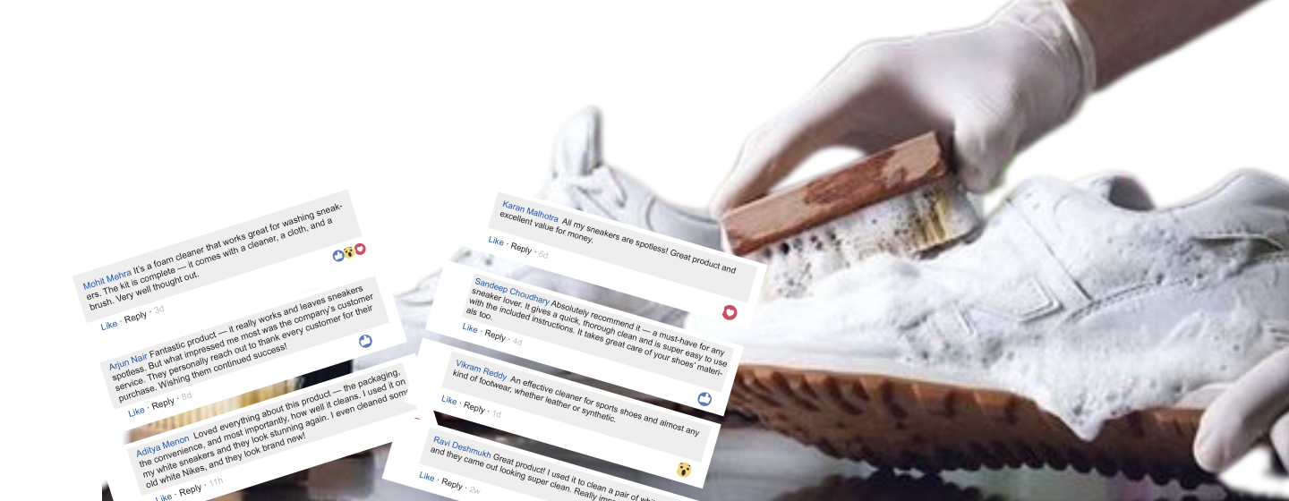 Sneaker Power Cleaner Refill story banner
